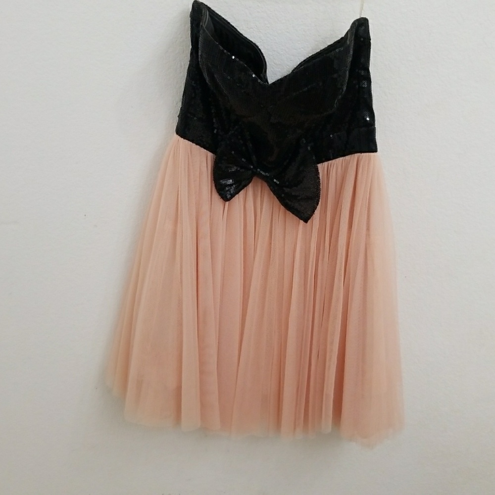 Lipsy Sequin and Tulle dress